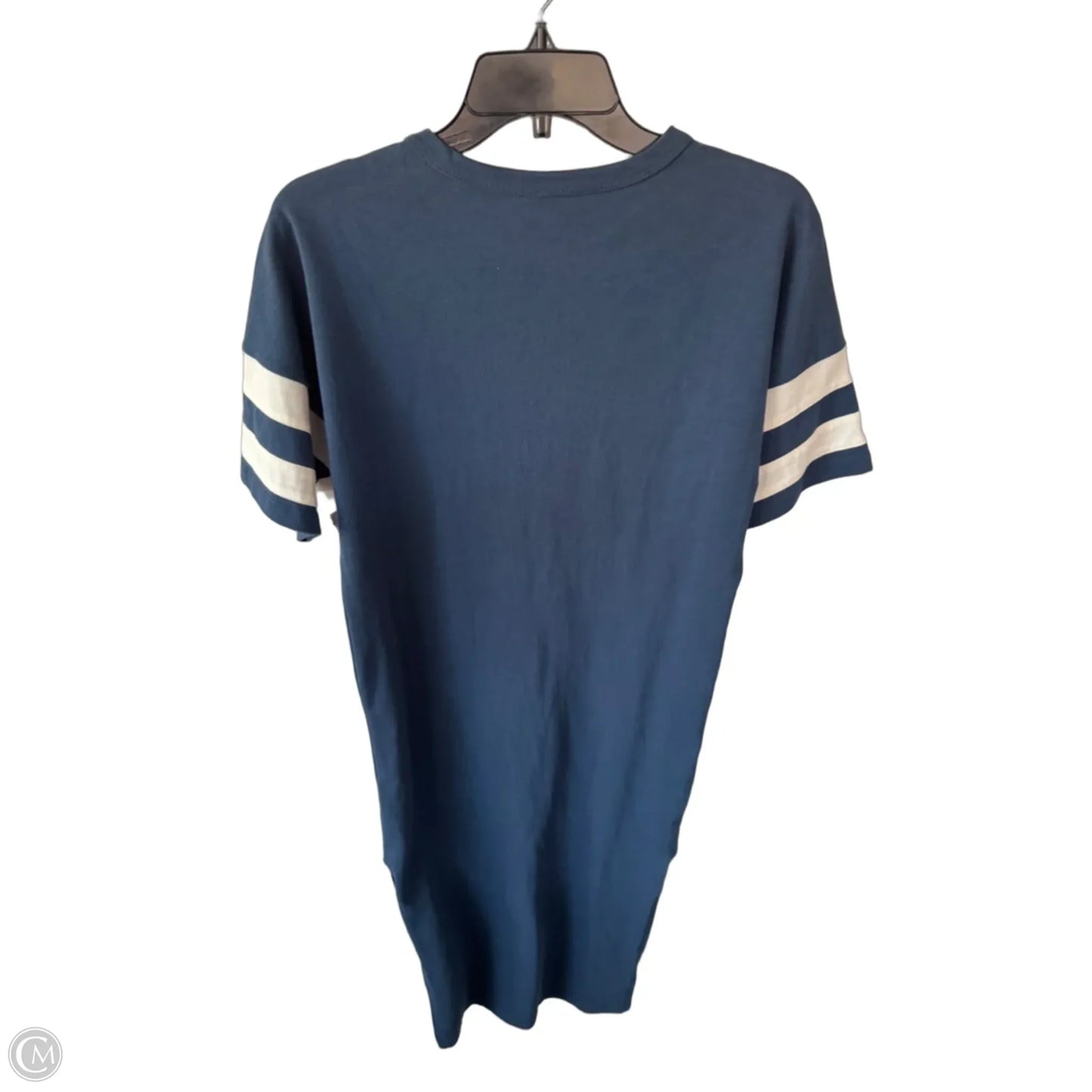 Dress Casual Midi By Daily Practice By Anthropologie In Blue & White, Size: Xs