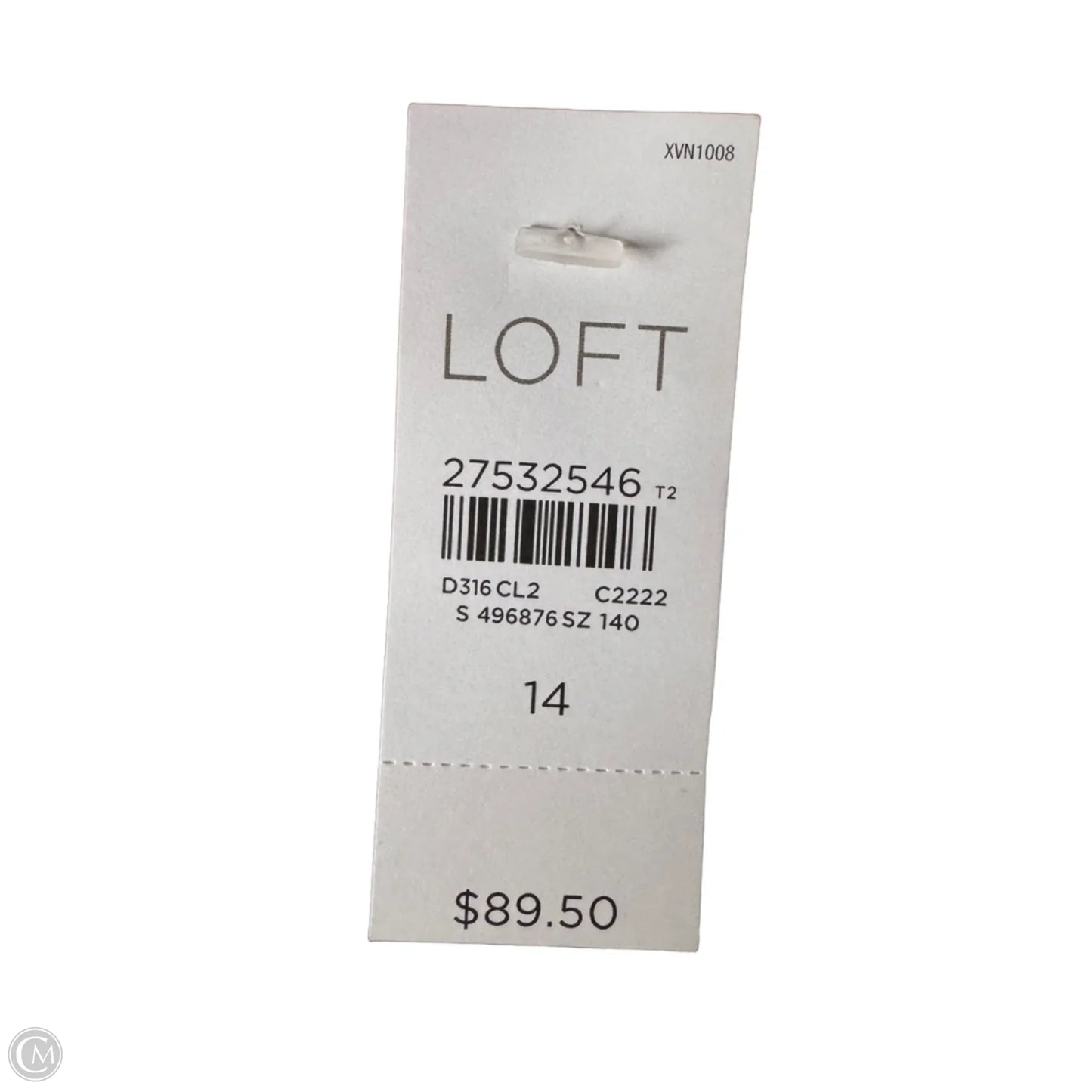 Dress Casual Short By Loft In Black, Size: L