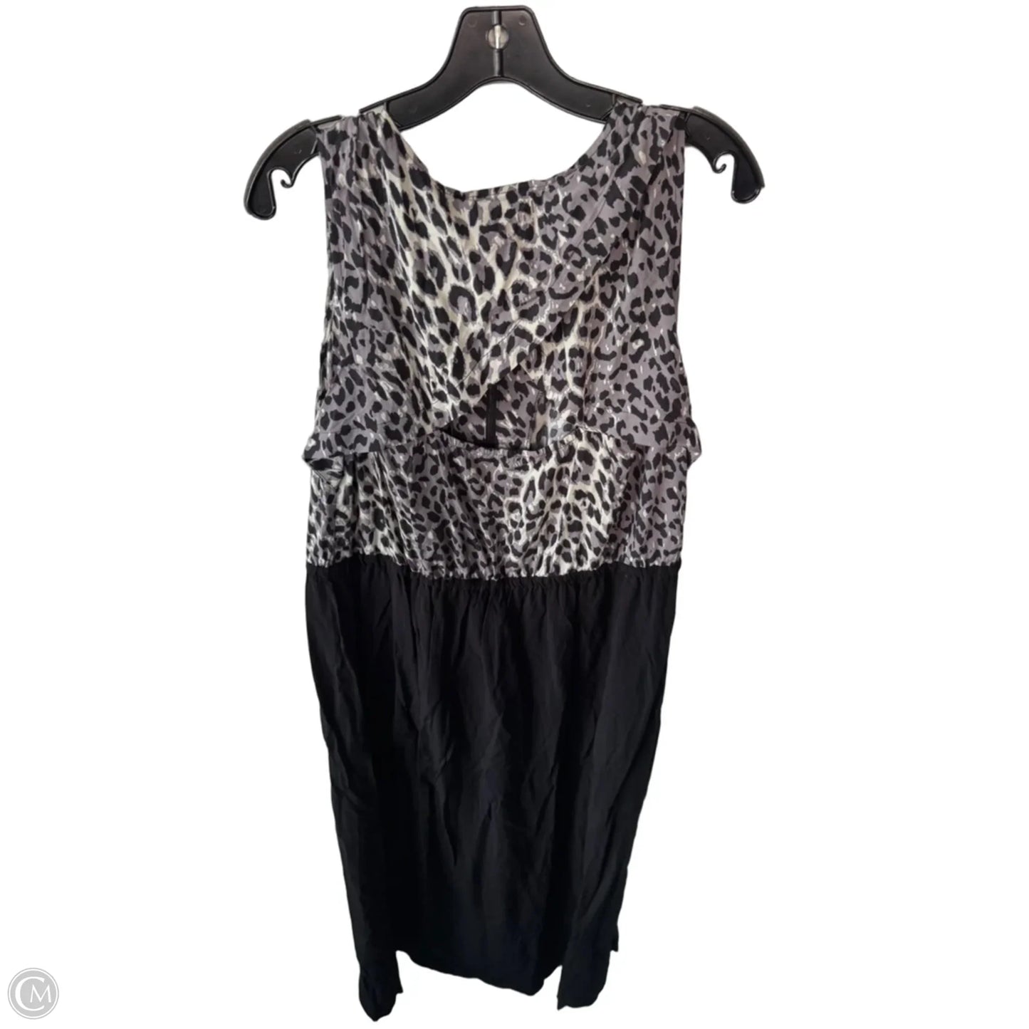 Dress Casual Maxi By Lane Bryant In Black & Grey, Size: 1x
