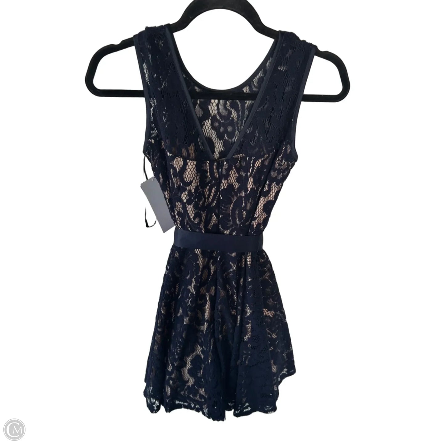 Dress Party Midi By Betsy And Adam In Navy, Size: S