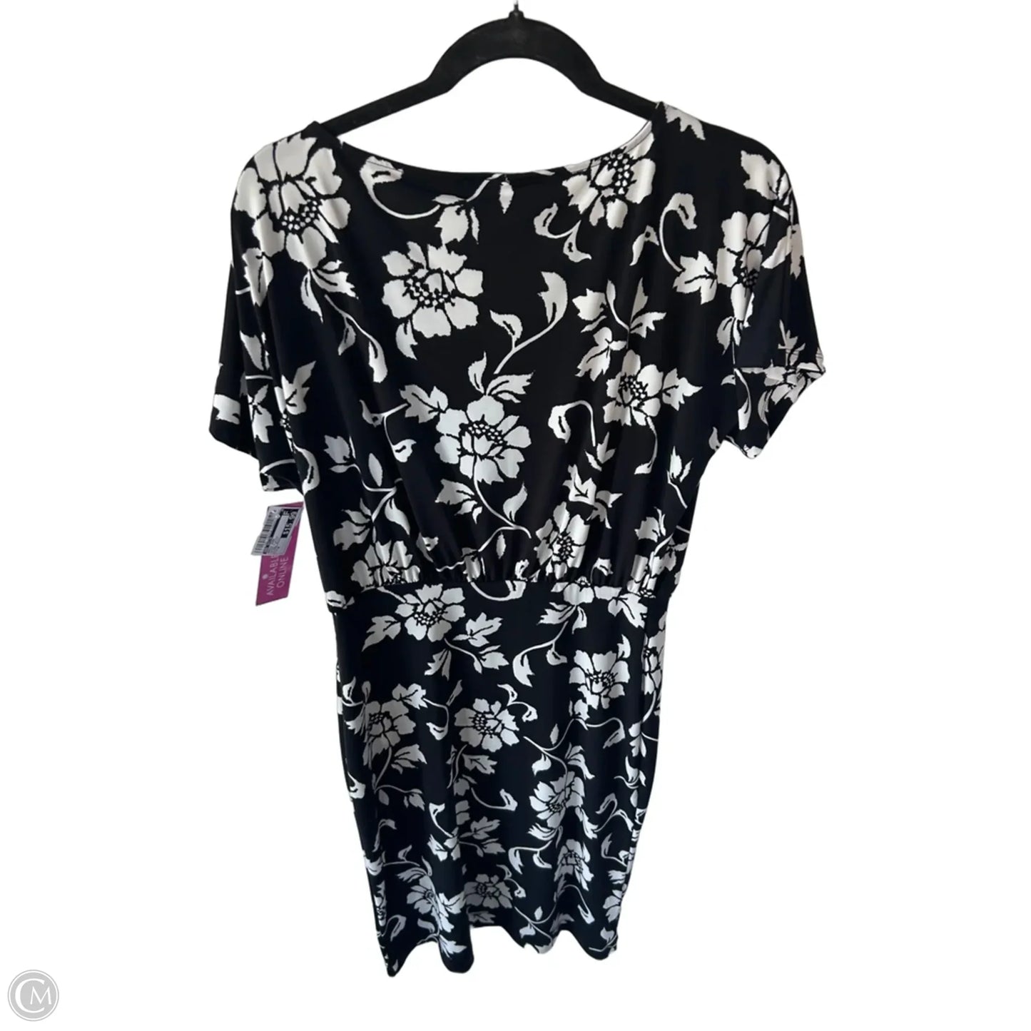 Dress Work By Ann Taylor In Black & White, Size: M