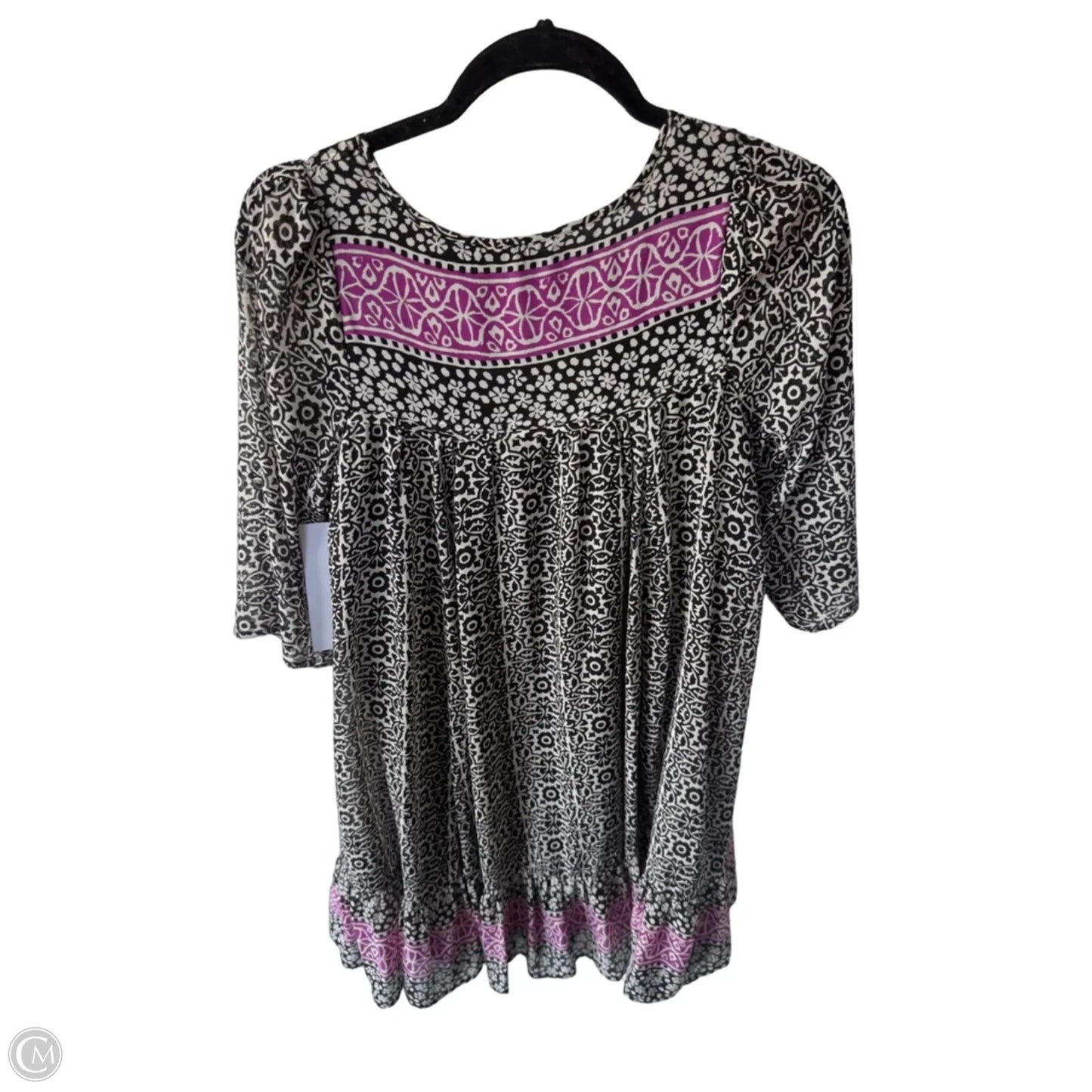 Dress Casual Short By Free People In Black & Cream, Size: S