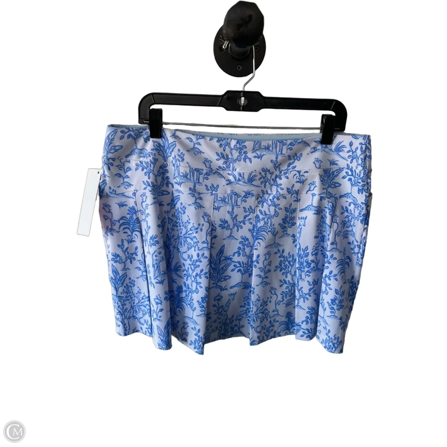 Skort By Cma In Blue & White, Size: 14