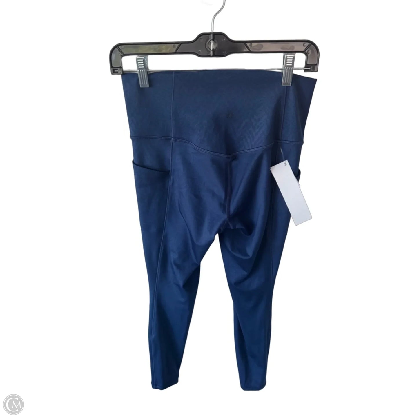 Athletic Leggings By Athleta In Blue, Size: 4