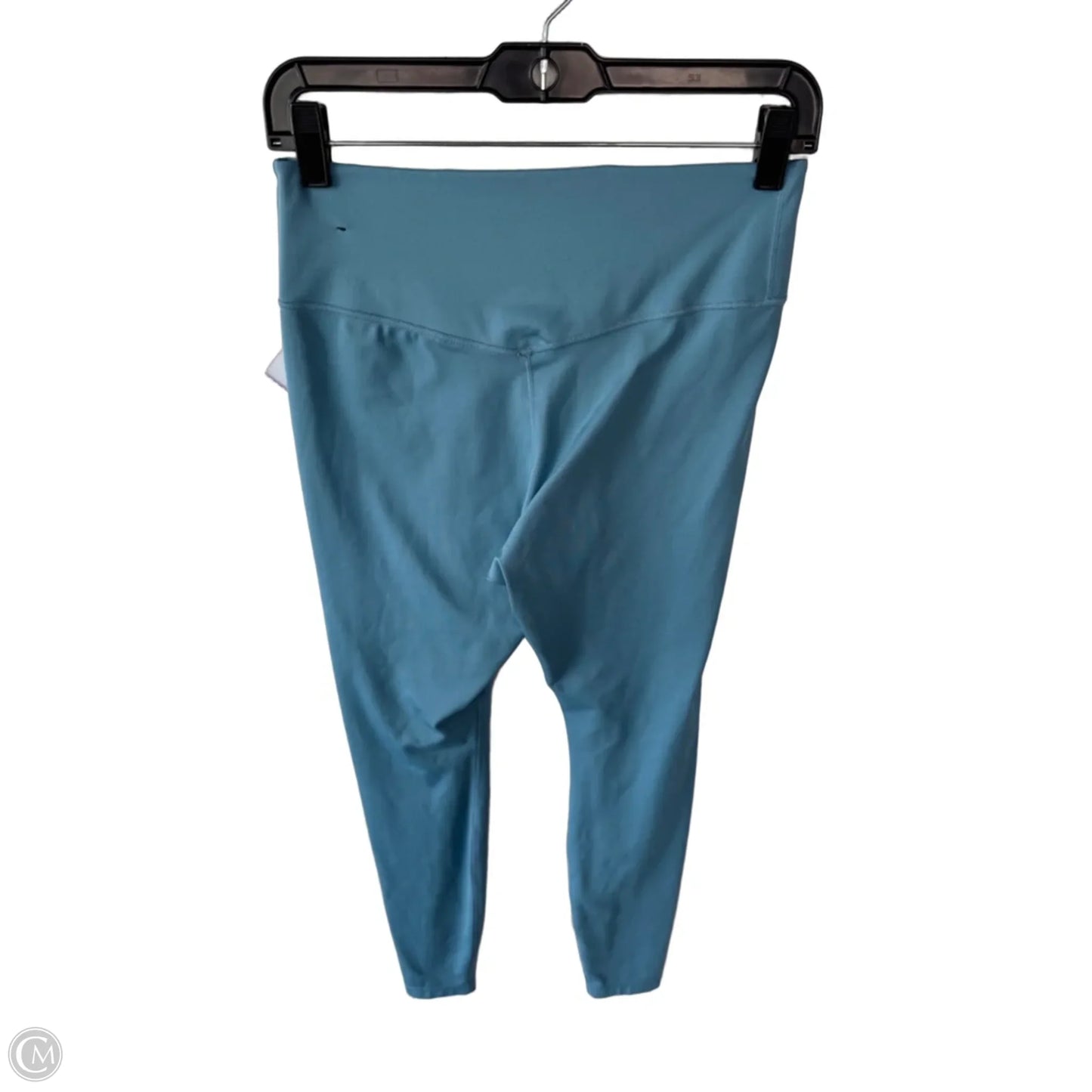 Athletic Leggings By Nike In Blue, Size: 8