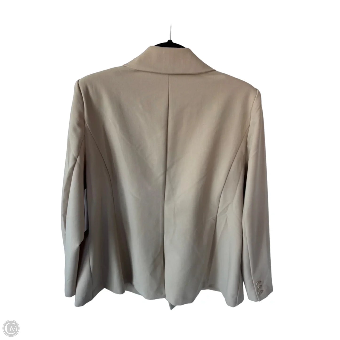 Blazer By Lane Bryant In Tan, Size: Xl