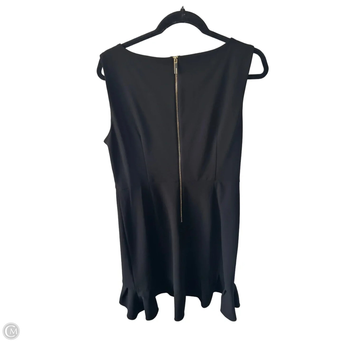 Dress Work By Calvin Klein In Black, Size: L