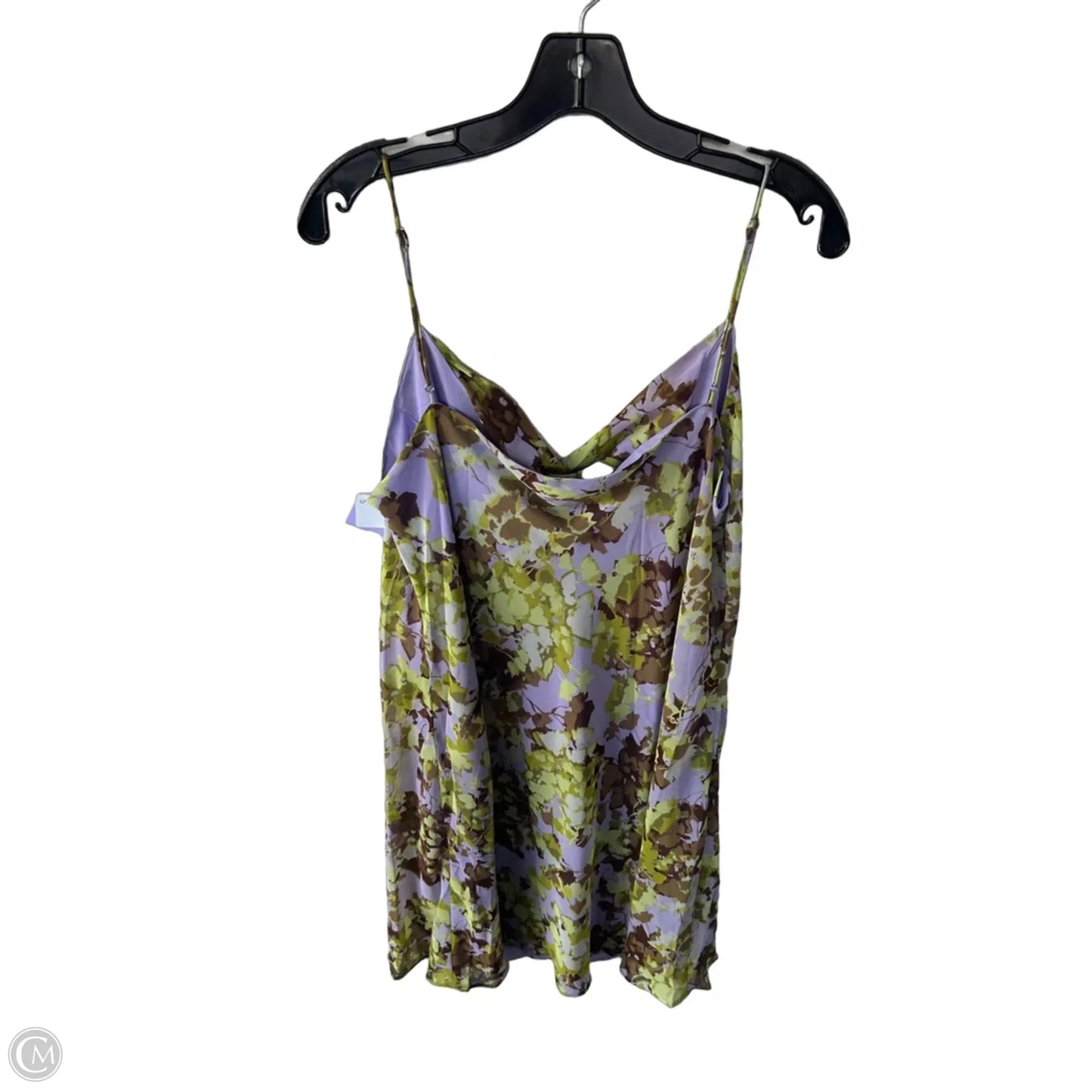 Dress Party Short By Banana Republic In Green & Purple, Size: Xl