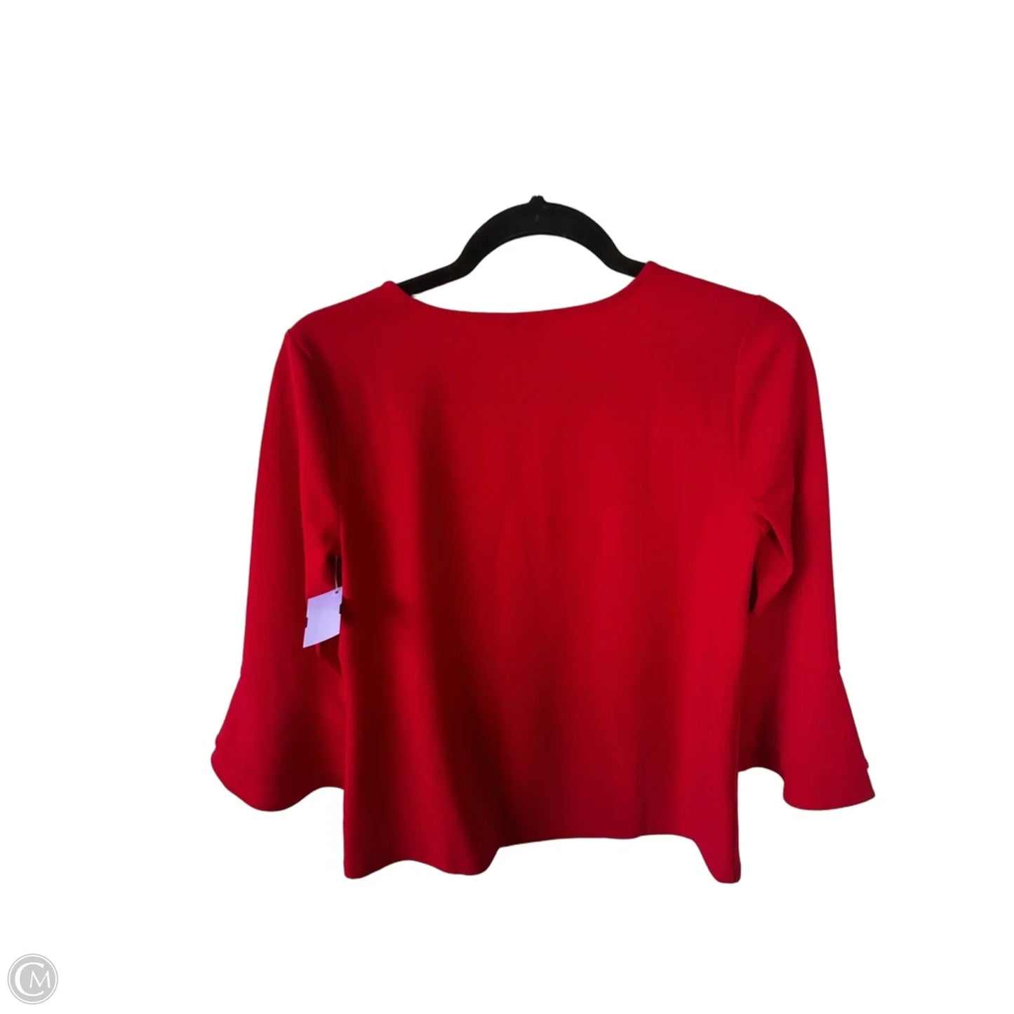 Top Long Sleeve By Ann Taylor In Red, Size: Xs