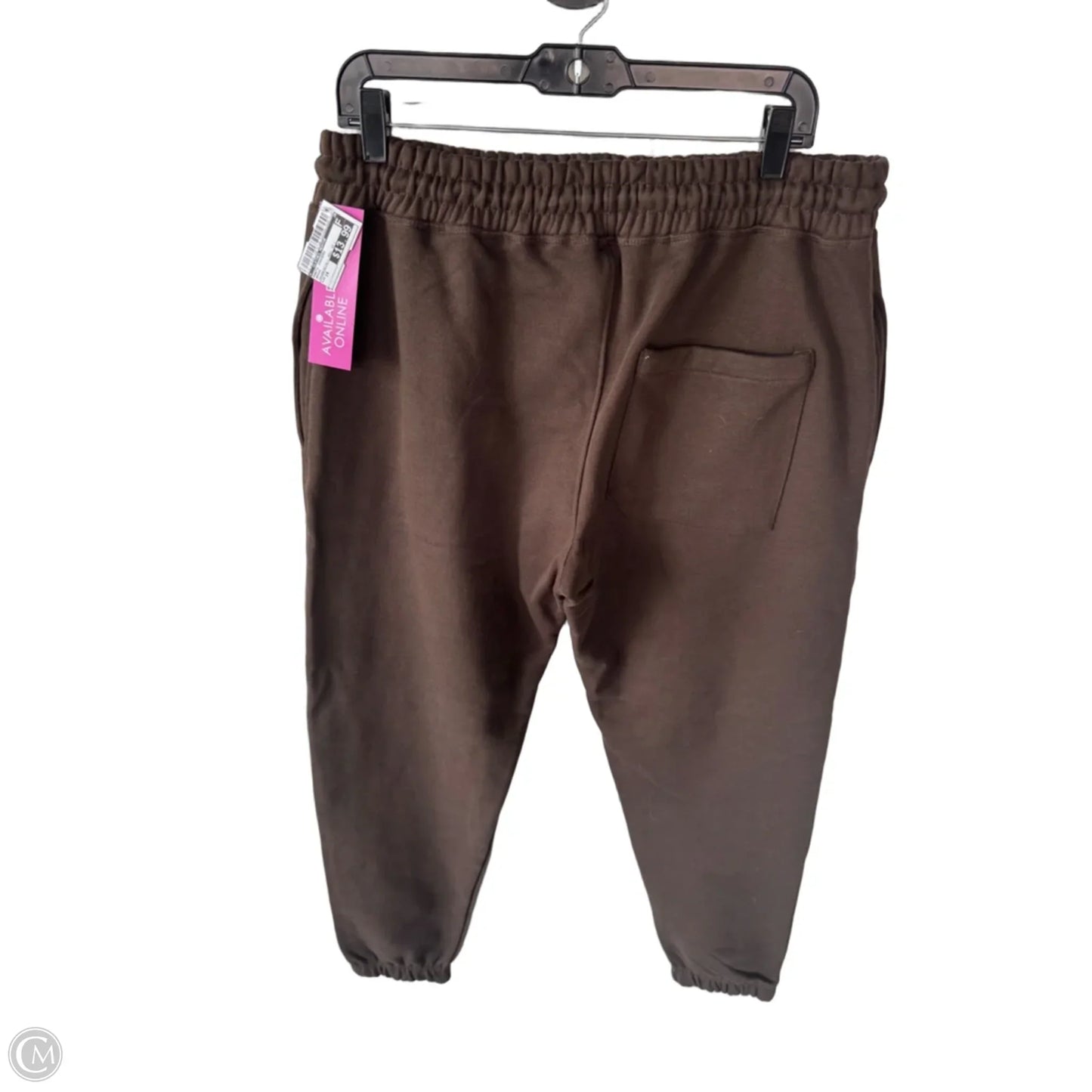 Pants Joggers By Clothes Mentor In Brown, Size: 14