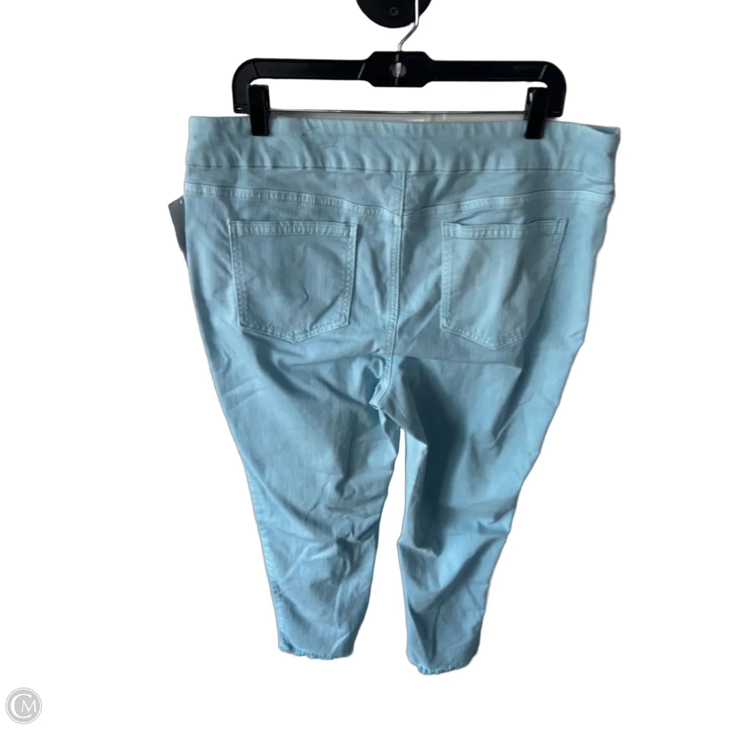 Jeans Jeggings By Chicos In Blue Denim, Size: 16