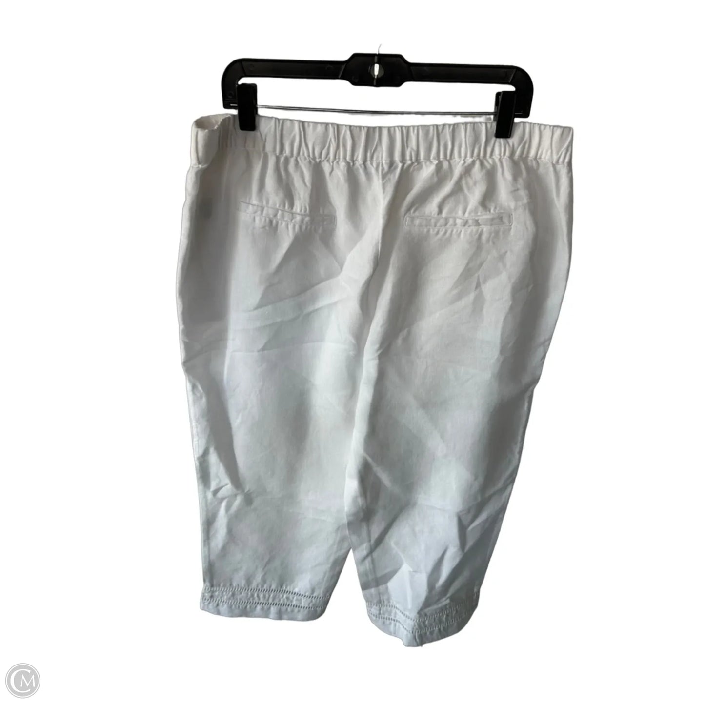 Pants Linen By Chicos In White, Size: 16