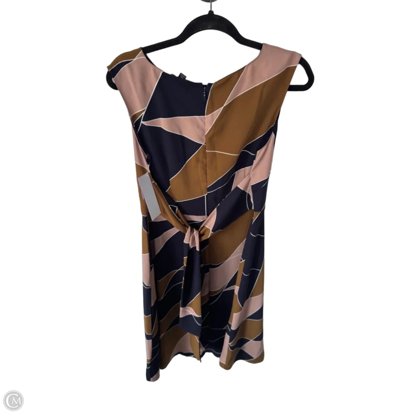 Dress Work By Ann Taylor In Blue & Brown, Size: 10p