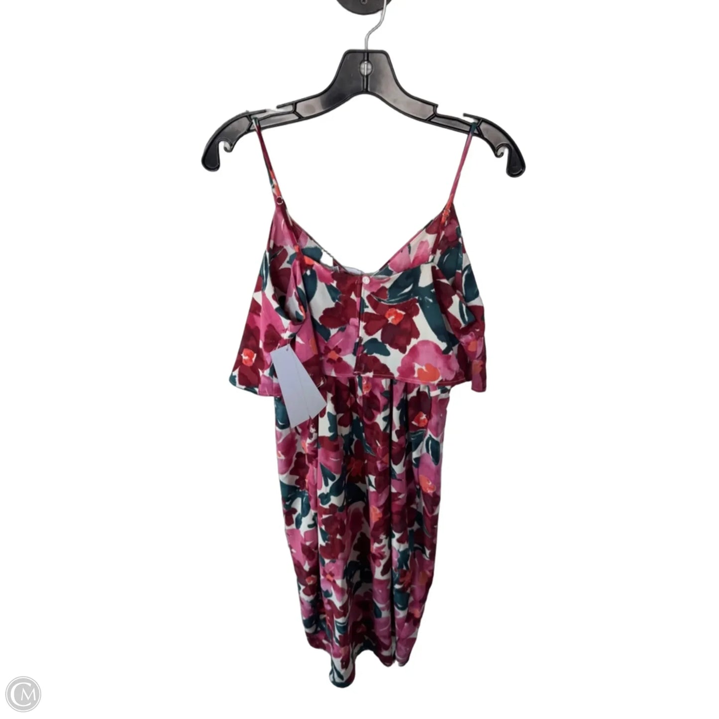 Dress Casual Midi By Gilli In Pink & Red, Size: Mp