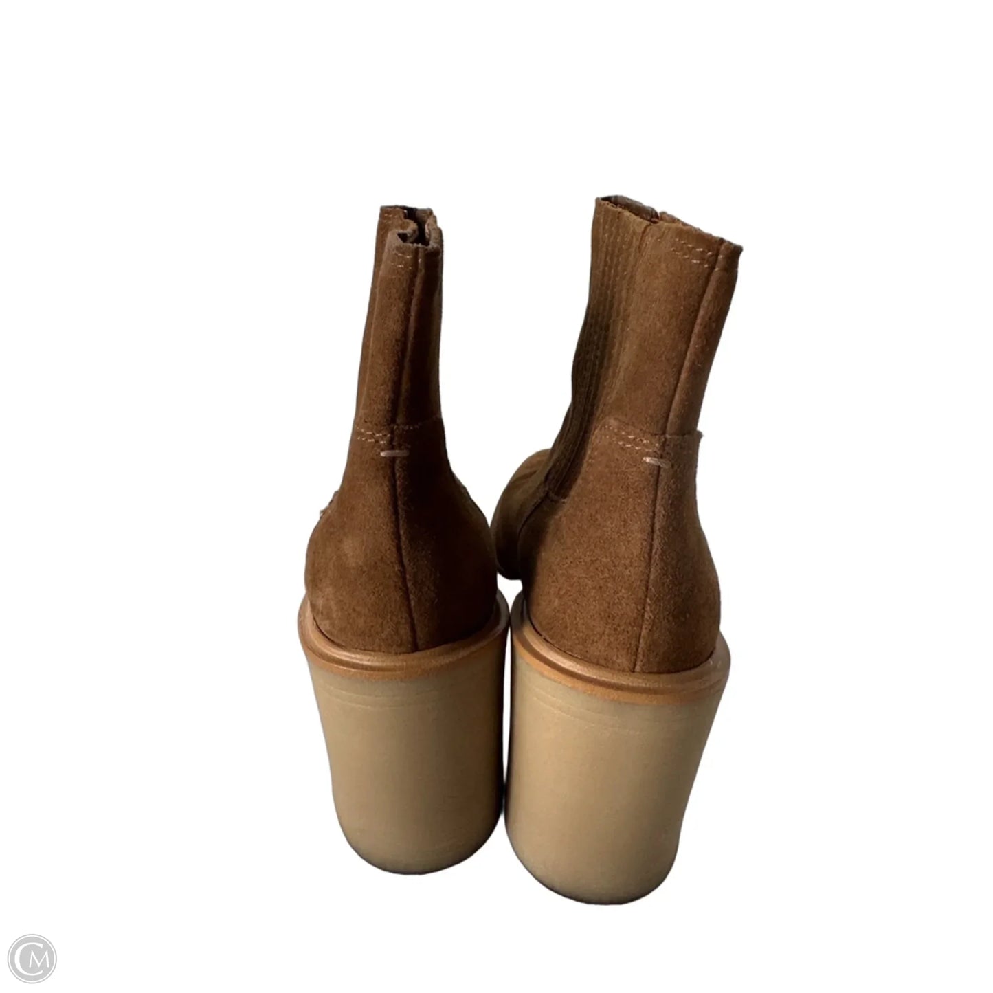 Boots Ankle Heels By Dolce Vita In Brown, Size: 9.5