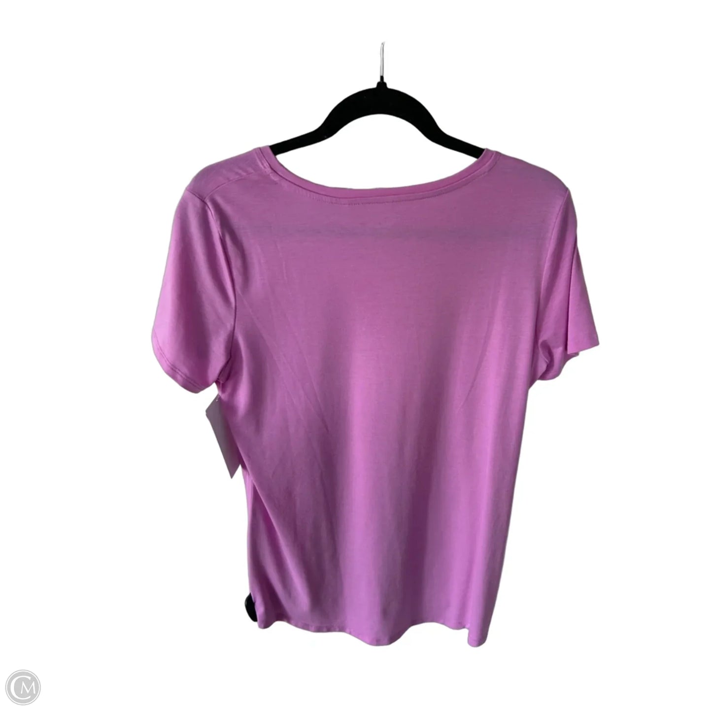 Athletic Top Short Sleeve By Athleta In Pink, Size: M