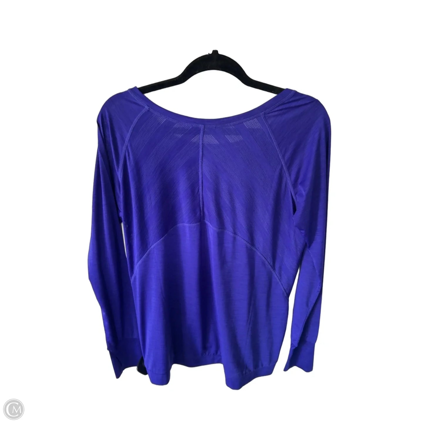 Athletic Top Long Sleeve Crewneck By Athleta In Purple, Size: M
