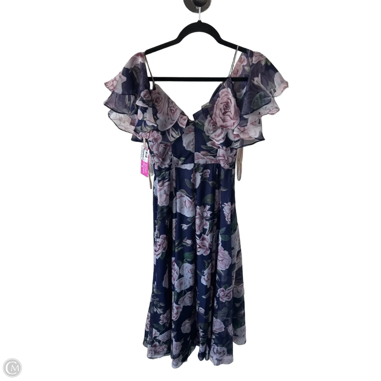 Dress Party Long By Cmb In Navy, Size: Xs