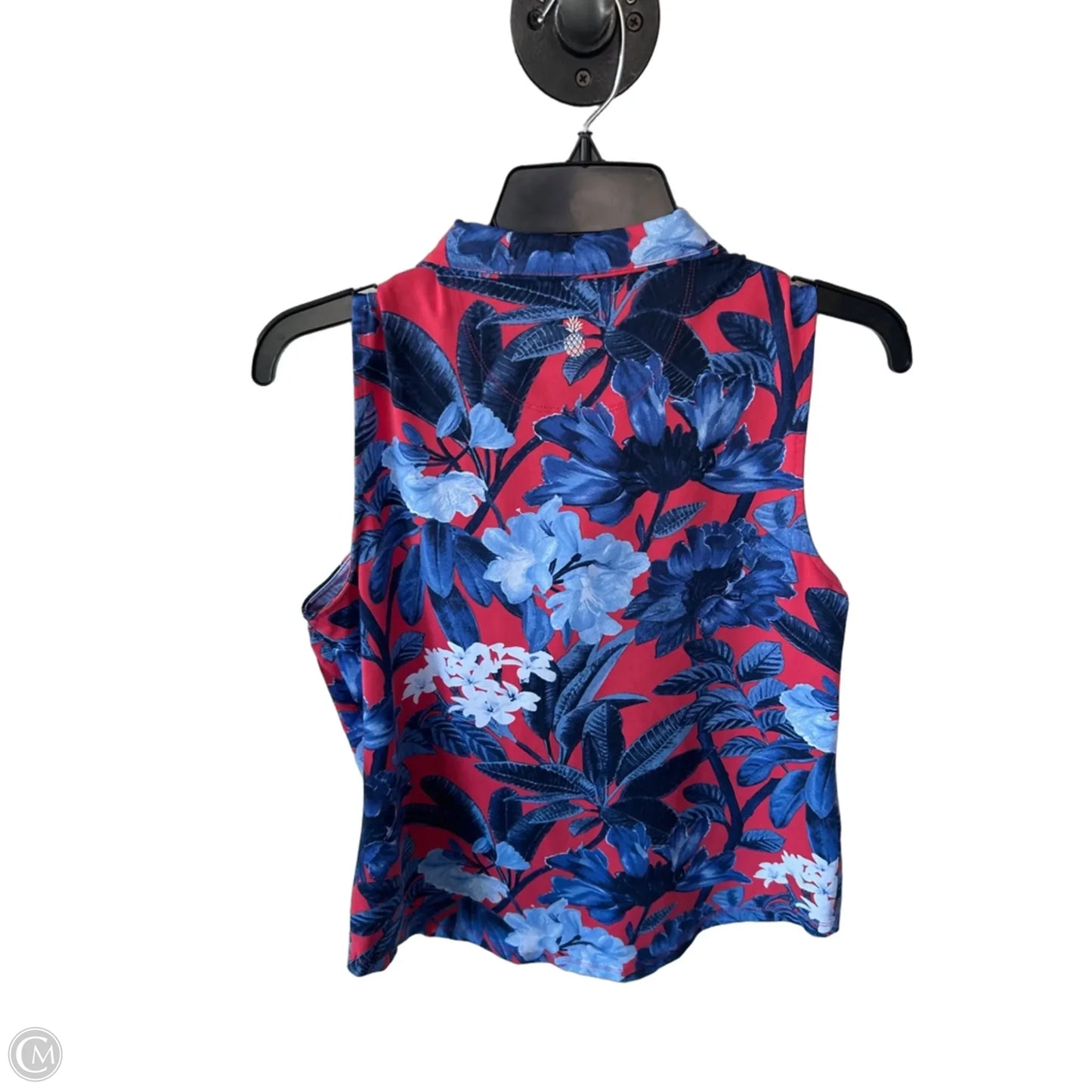 Top Sleeveless By Tommy Bahama In Blue & Red, Size: S
