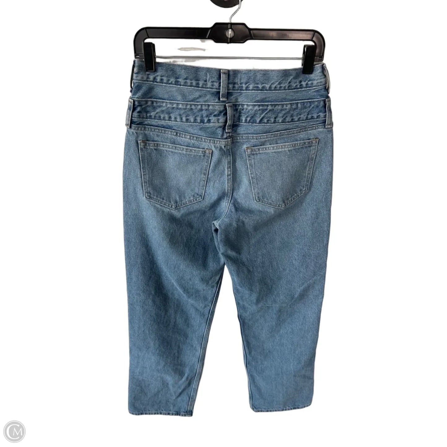 Jeans Straight By Abercrombie And Fitch In Blue Denim, Size: 2