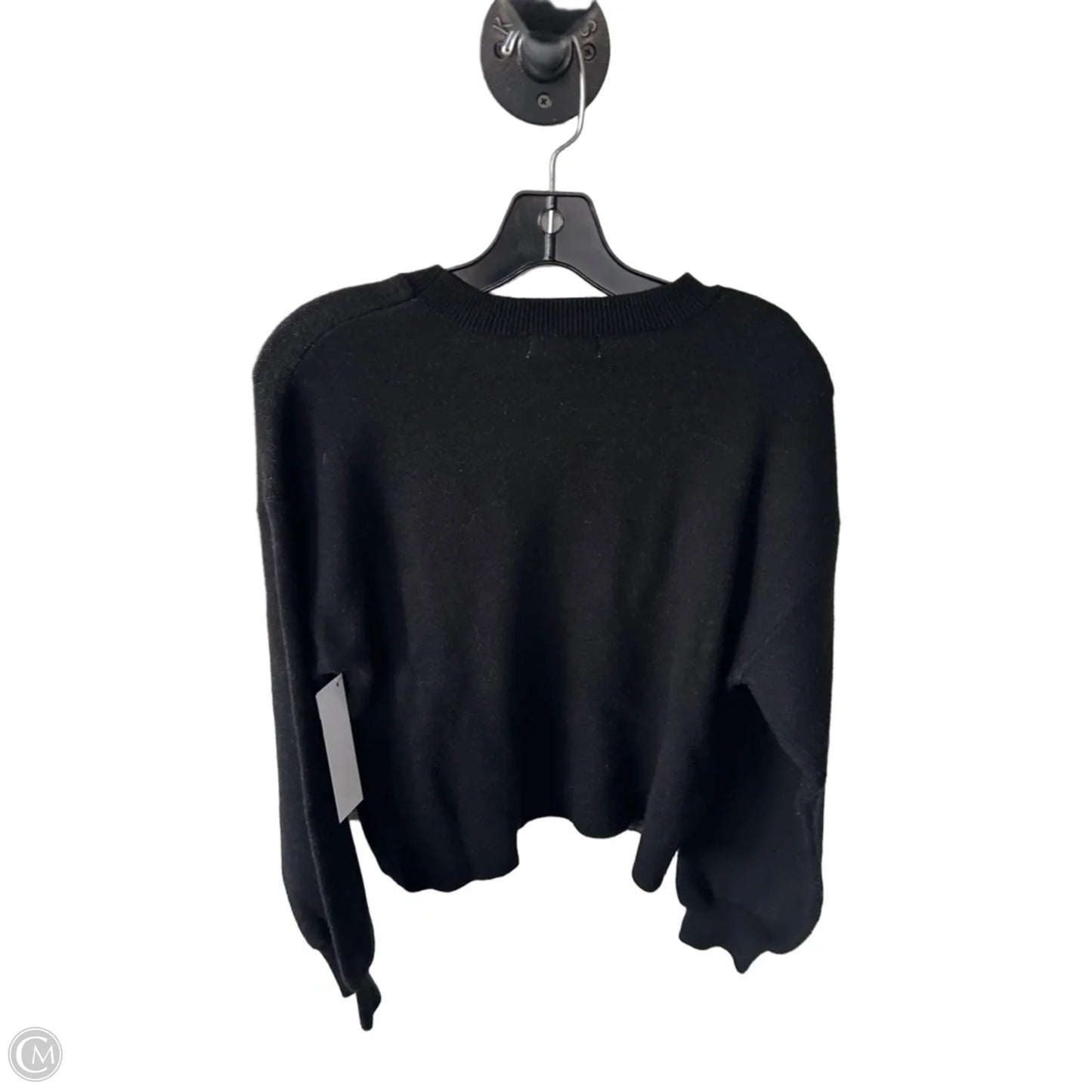 Sweater By Z Supply In Black & Cream, Size: S