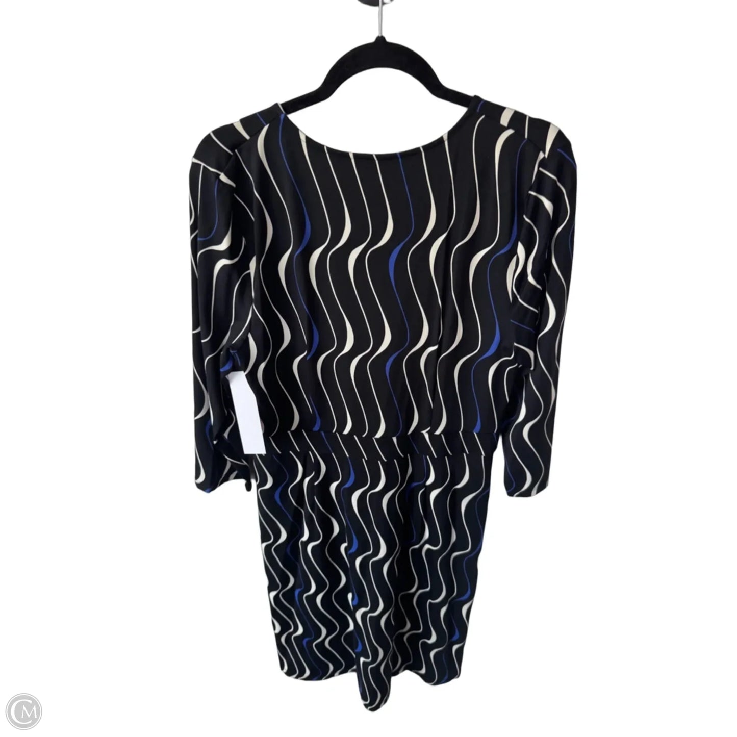 Dress Work By Talbots In Black & Blue, Size: L