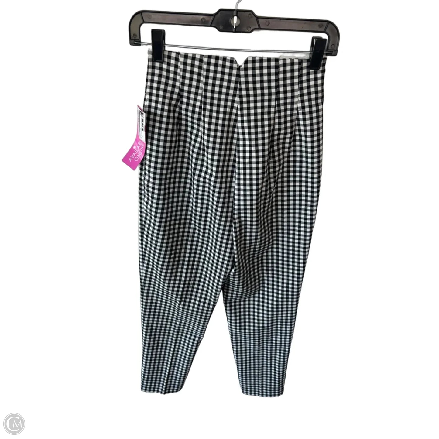 Pants Other By Zara In Black & White, Size: 0