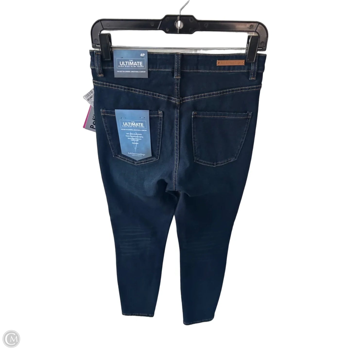Jeans Skinny By Soft Surroundings In Blue Denim, Size: 4p