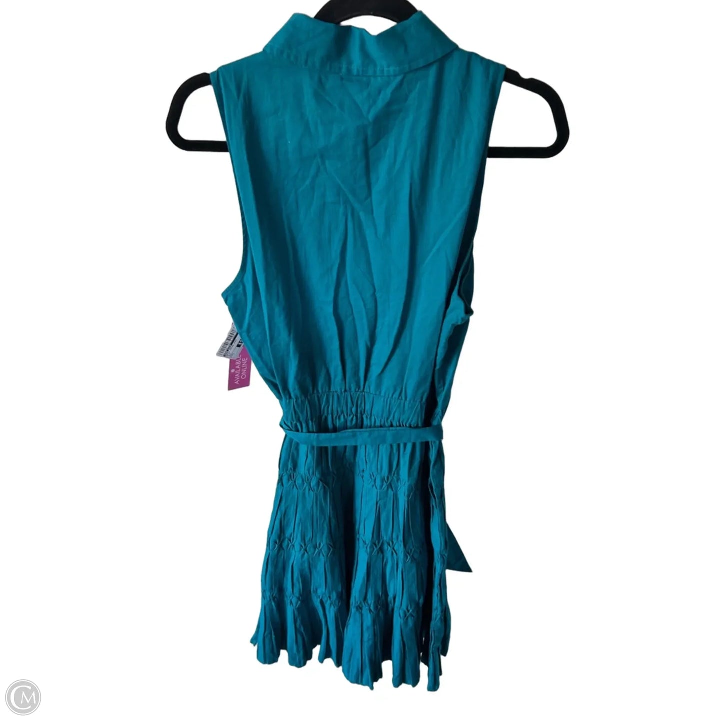Dress Casual Midi By Anne Klein In Blue, Size: L