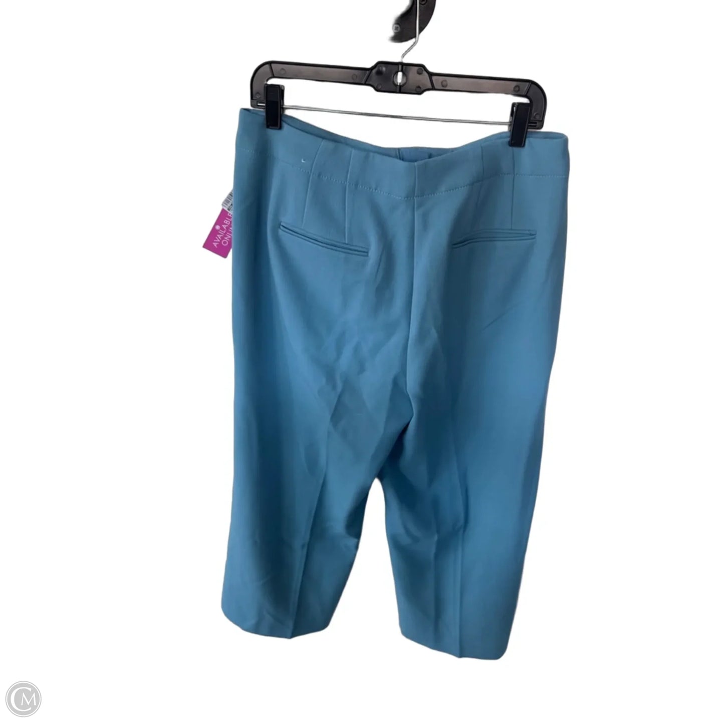 Pants Cropped By Ann Taylor In Blue, Size: 10