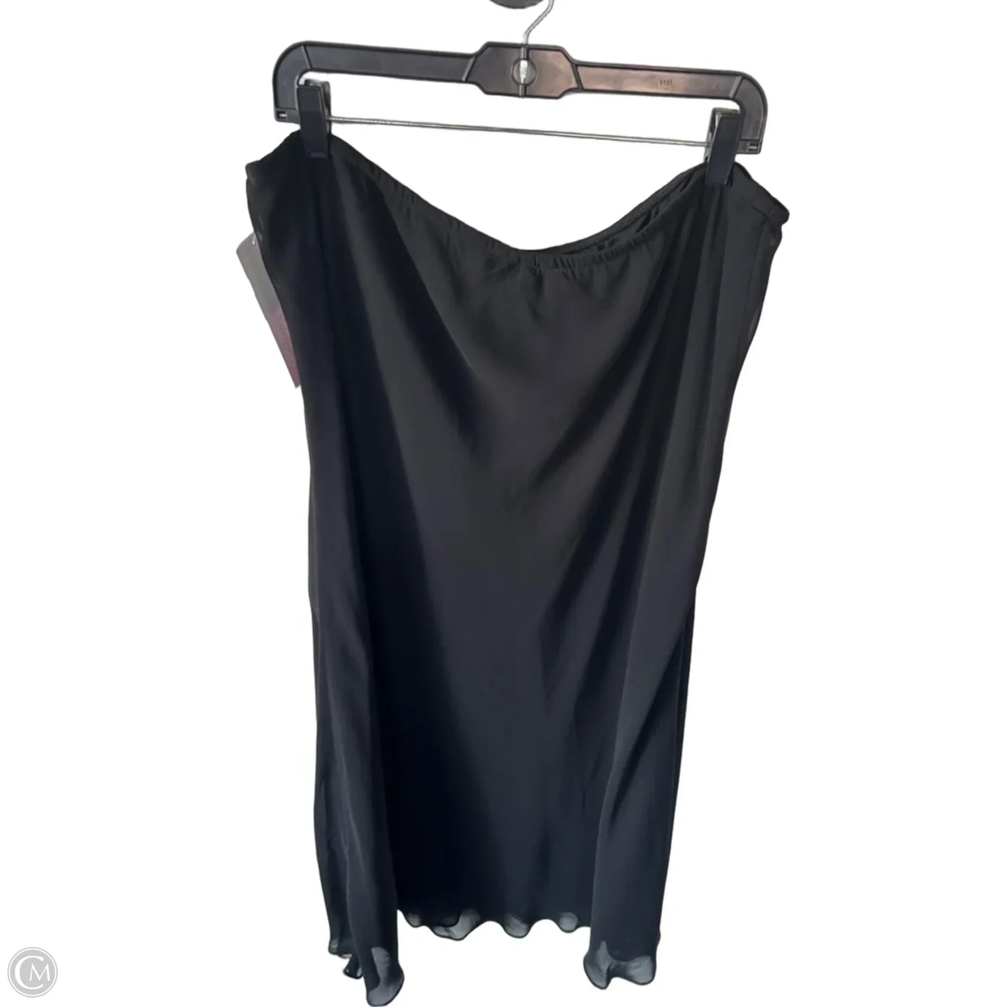 Skirt Maxi By Msk In Black, Size: 22