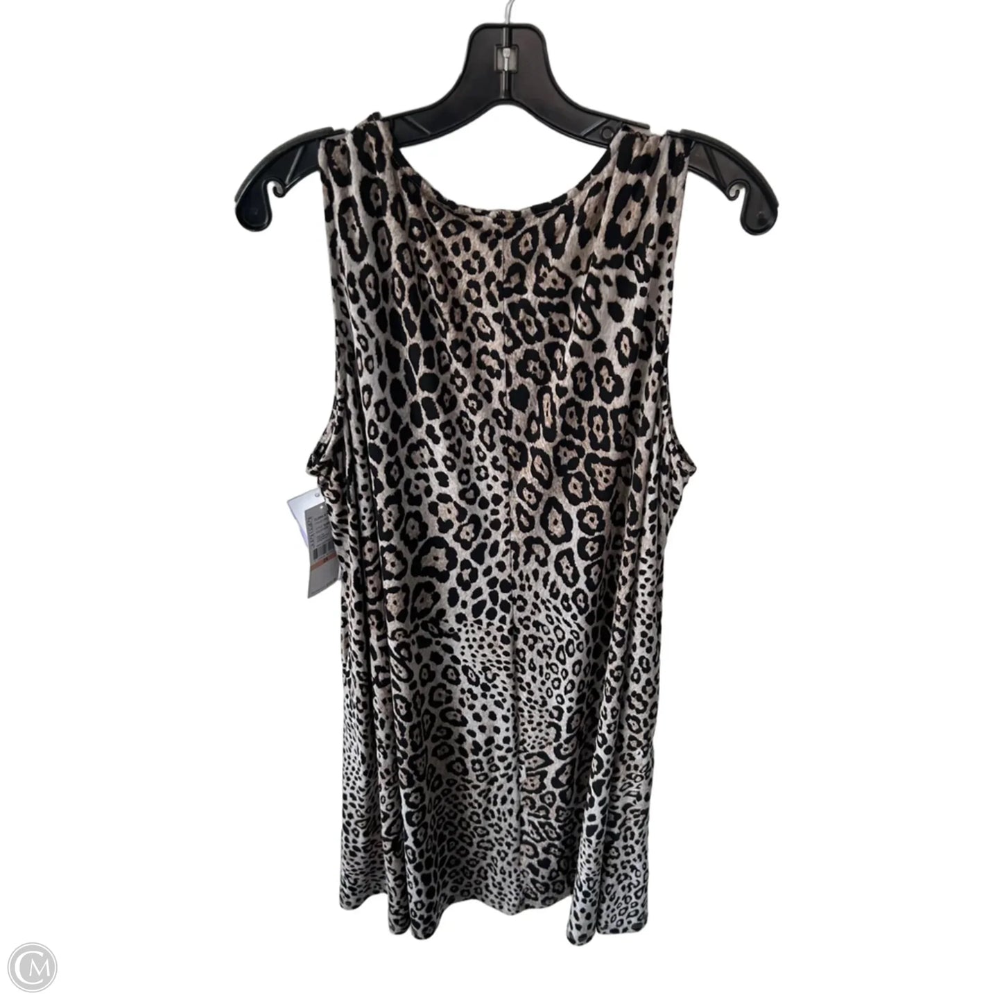 Dress Casual Short By Karen Kane In Black & Tan, Size: 2x