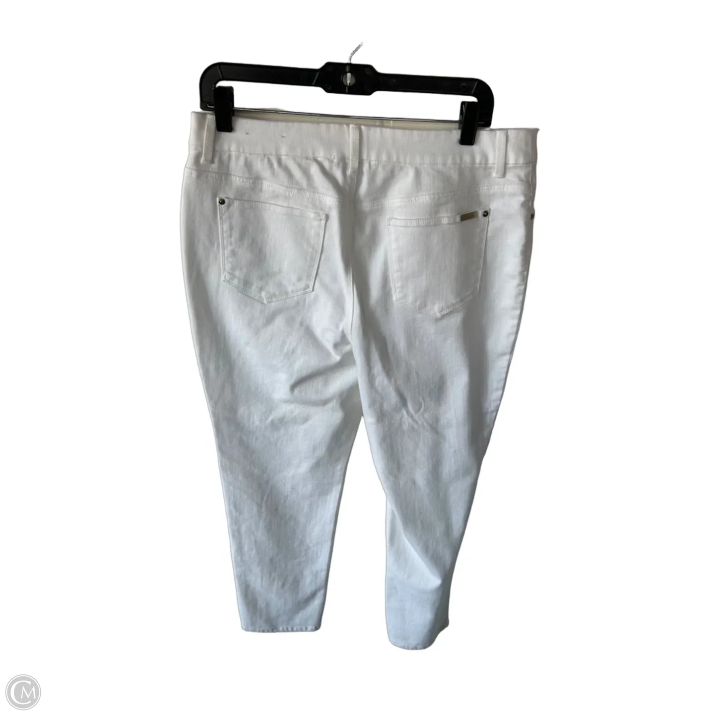 Jeans Jeggings By Chicos In White Denim, Size: 10