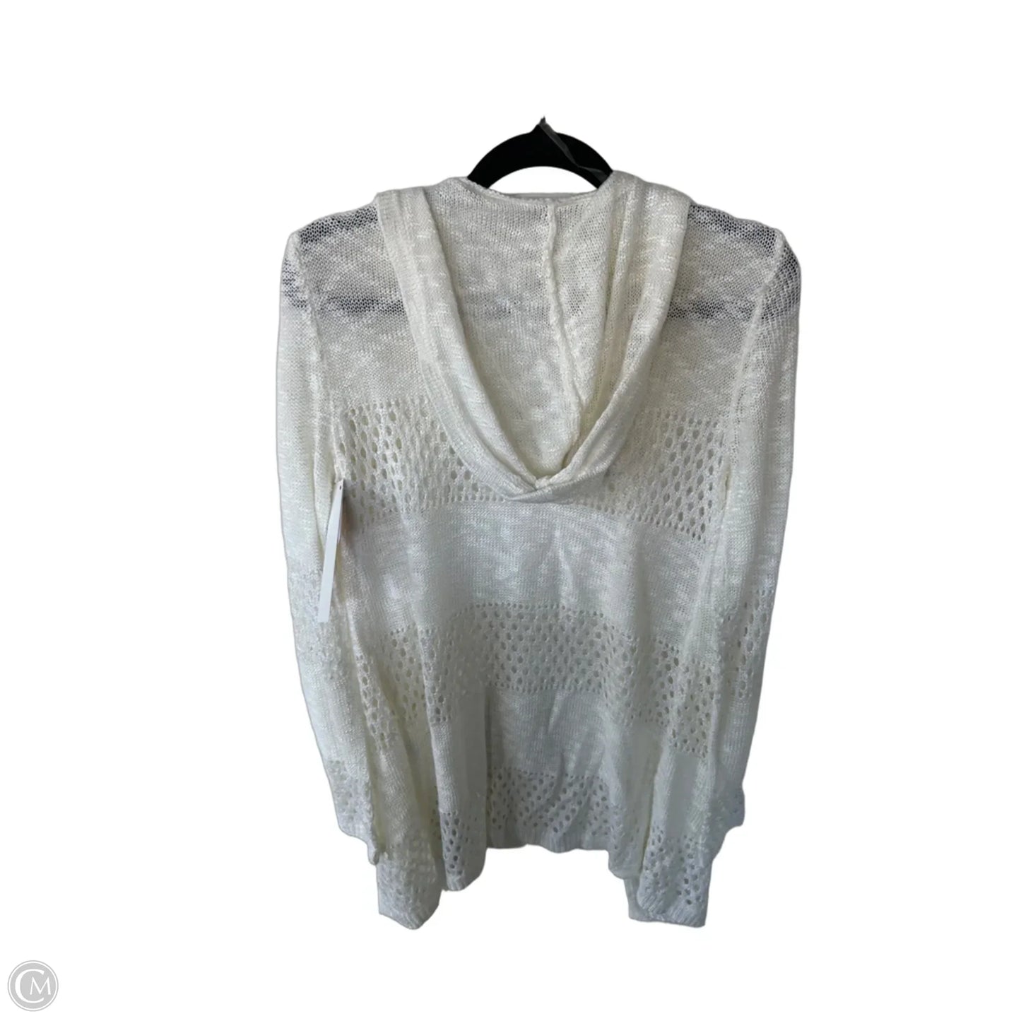 Sweater Cardigan By Love Ellie In Cream, Size: M