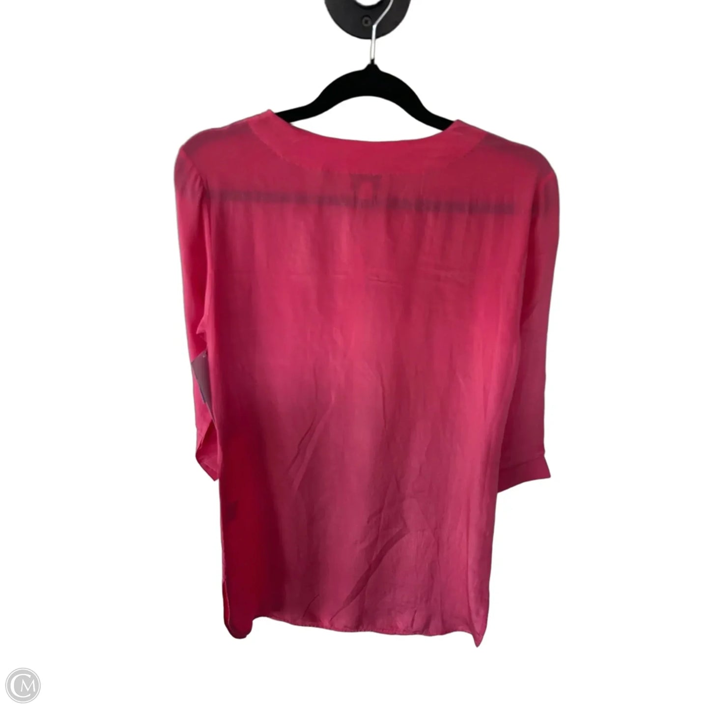 Tunic 3/4 Sleeve By Cmc In Pink, Size: Xs