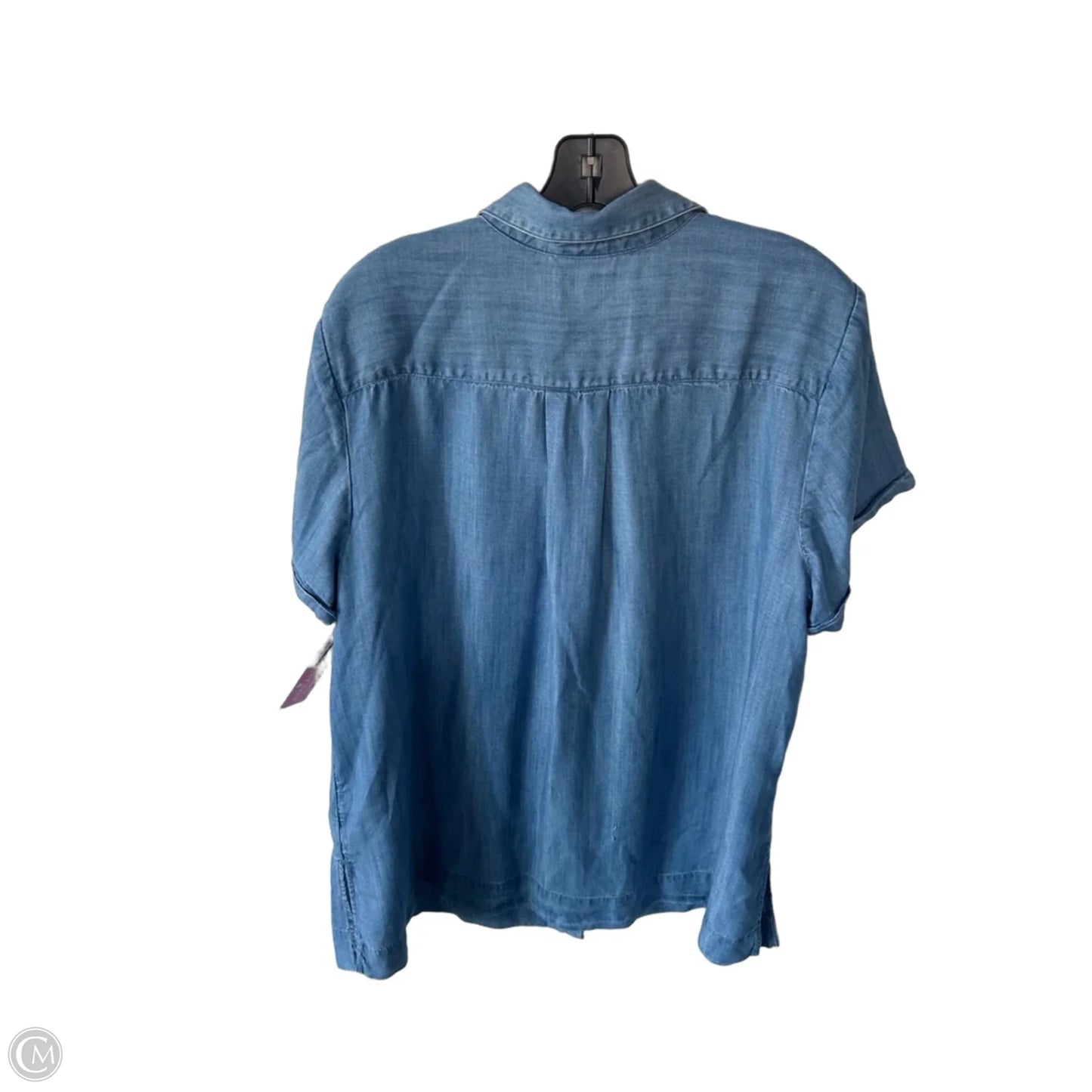 Top Short Sleeve By J. Jill In Blue, Size: Xl