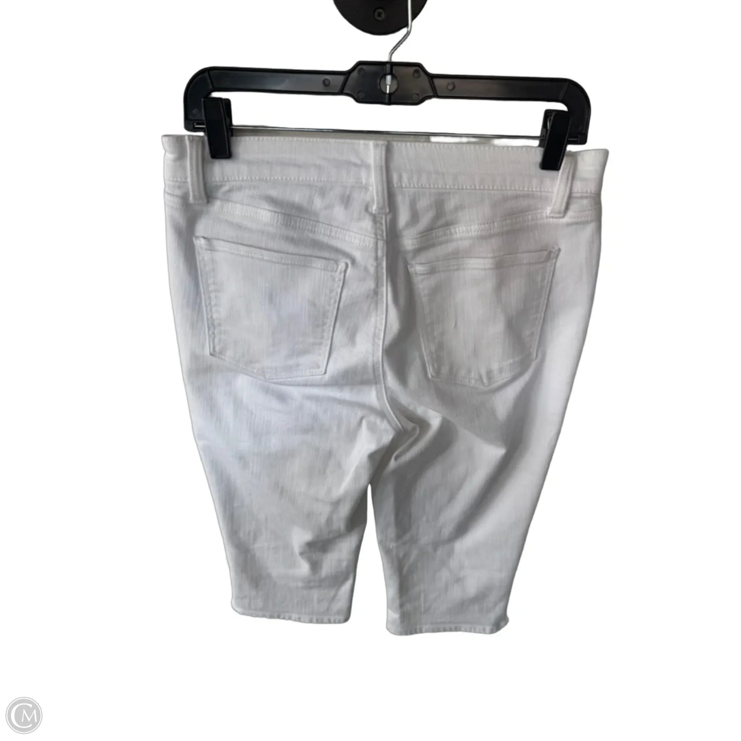 Jeans Cropped By Talbots In White Denim, Size: 6p