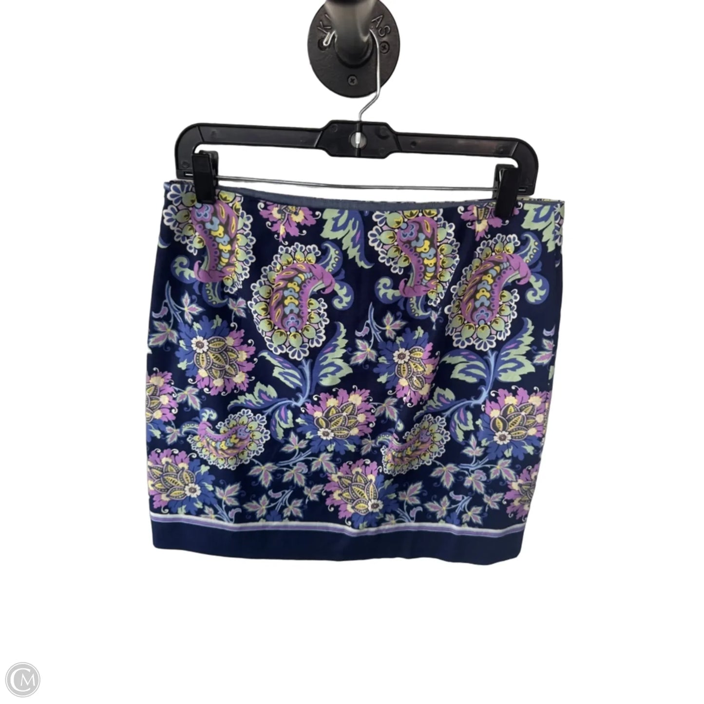Skirt Mini & Short By Talbots In Blue & Purple, Size: 6p
