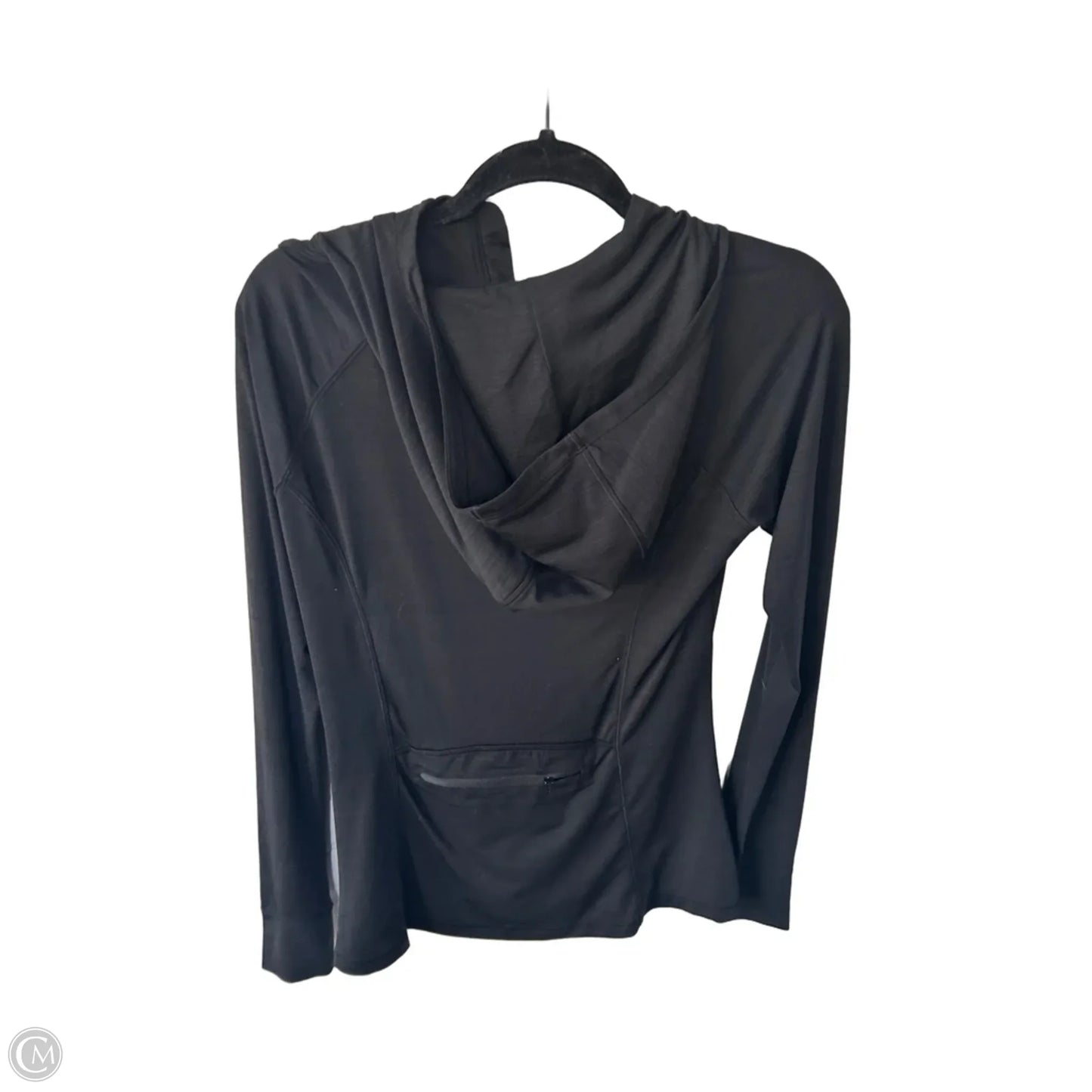Athletic Jacket By Athleta In Black, Size: M