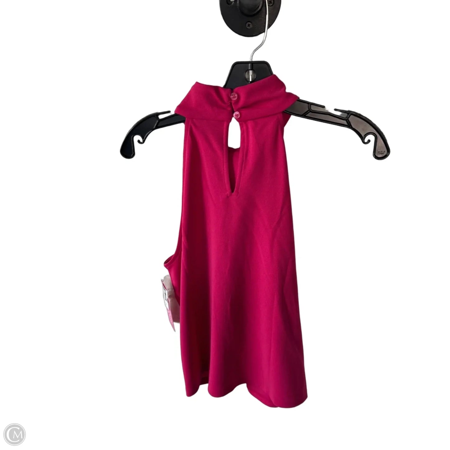 Top Sleeveless By Ann Taylor In Pink, Size: M