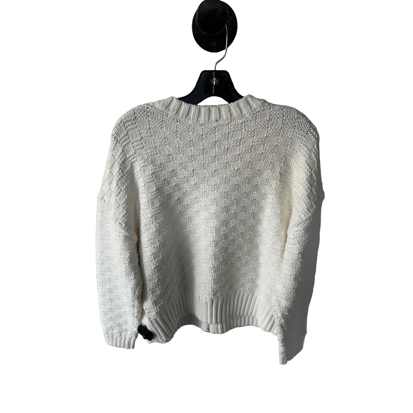 Sweater Cardigan By Talbots In Cream, Size: Xlp