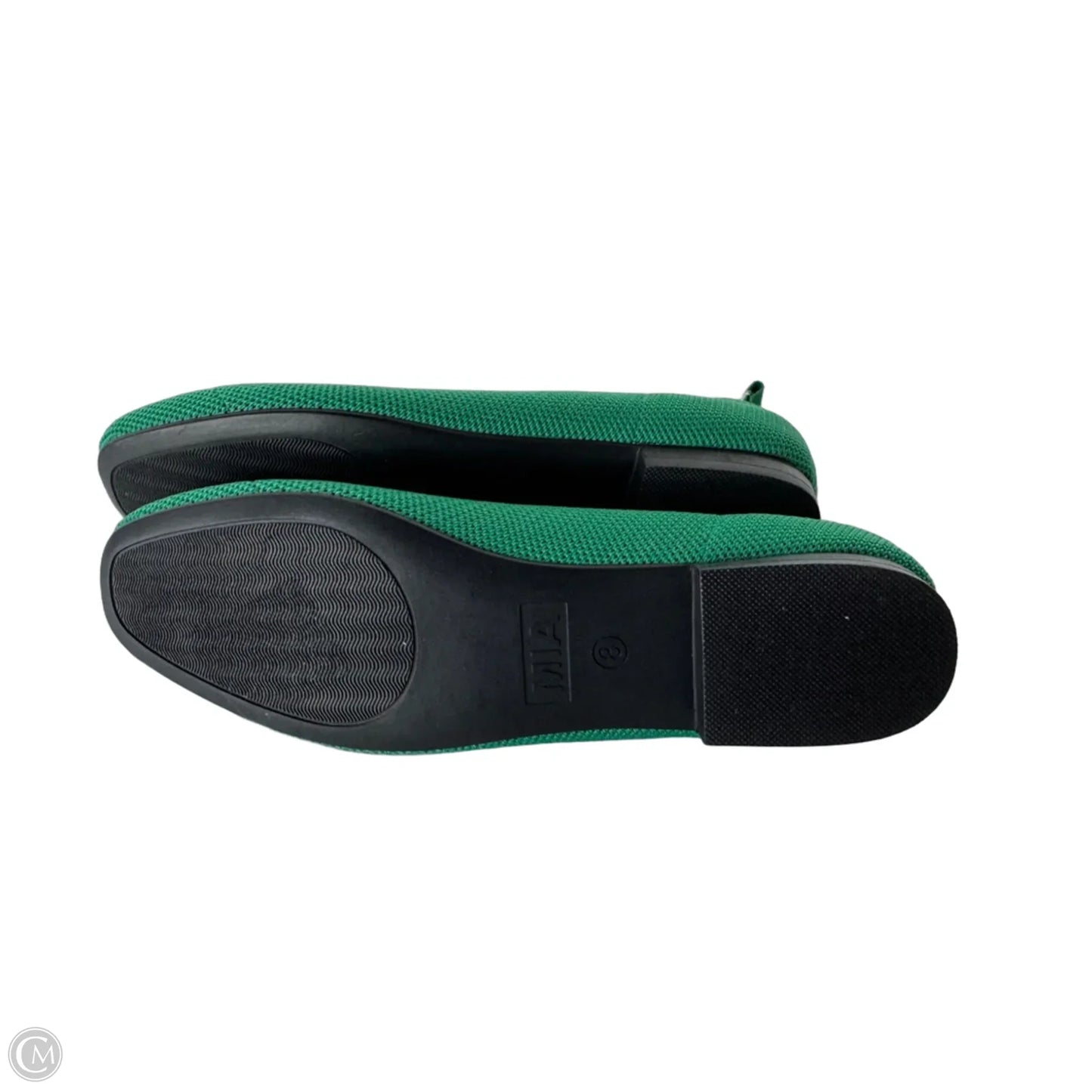 Shoes Flats By Mia In Green, Size: 8