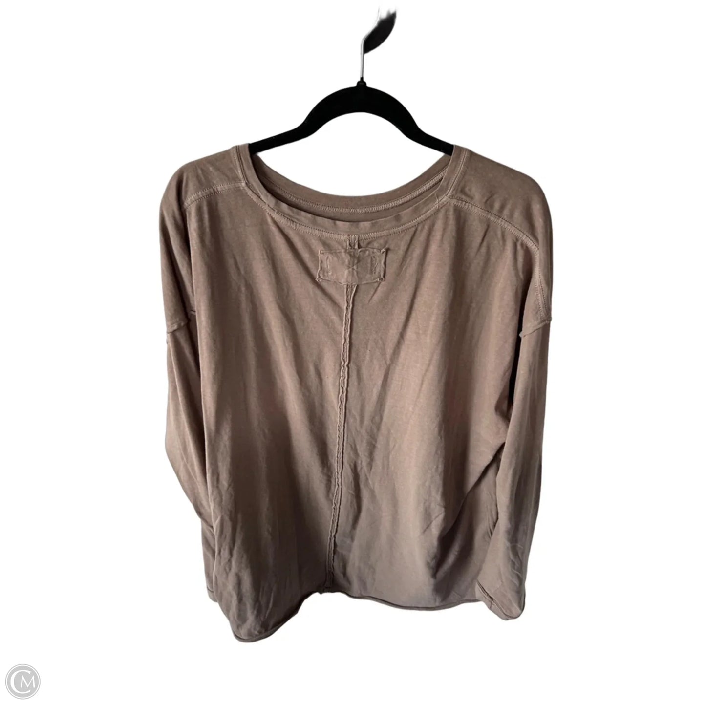 Top Long Sleeve Basic By We The Free In Brown, Size: M