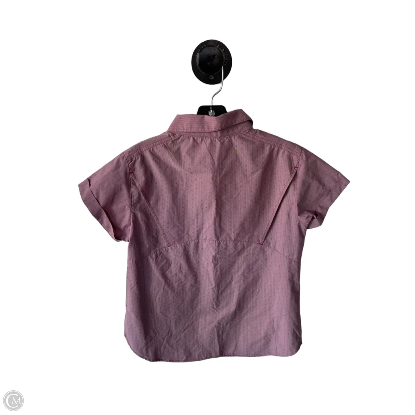 Top Short Sleeve By Columbia In Pink, Size: M