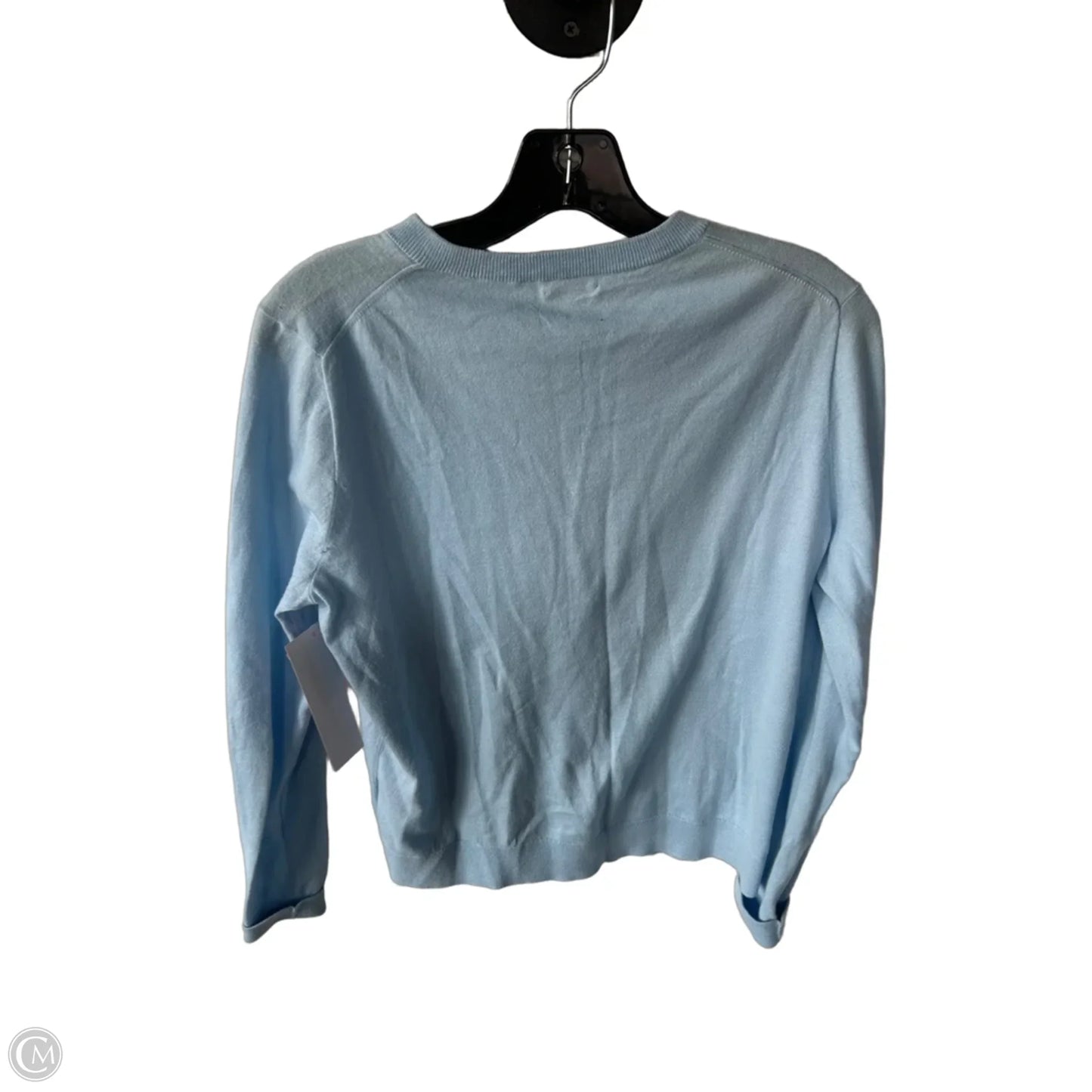 Sweater Cardigan By J. Crew In Blue, Size: M