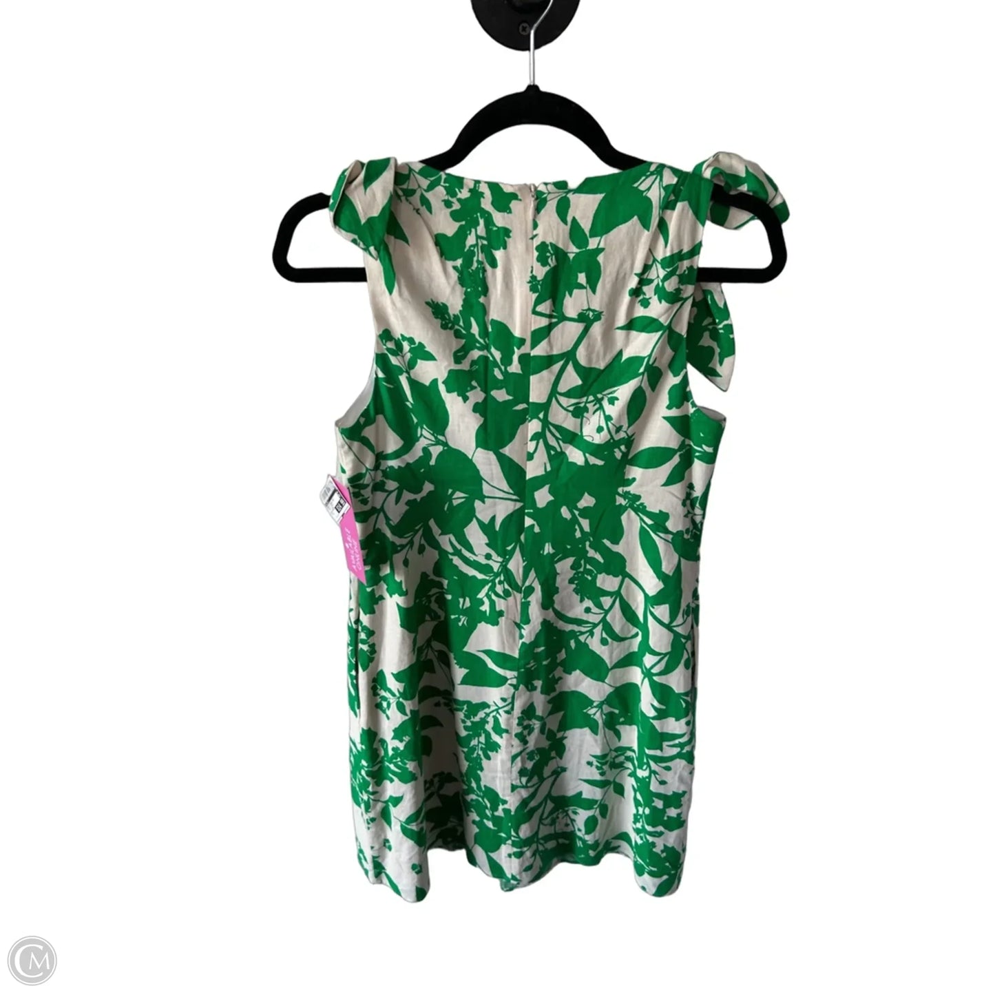 Dress Casual Midi By Eliza J In Cream & Green, Size: S