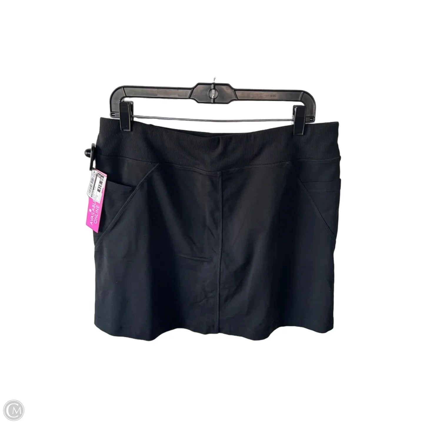 Athletic Skort By Athleta In Black, Size: 12