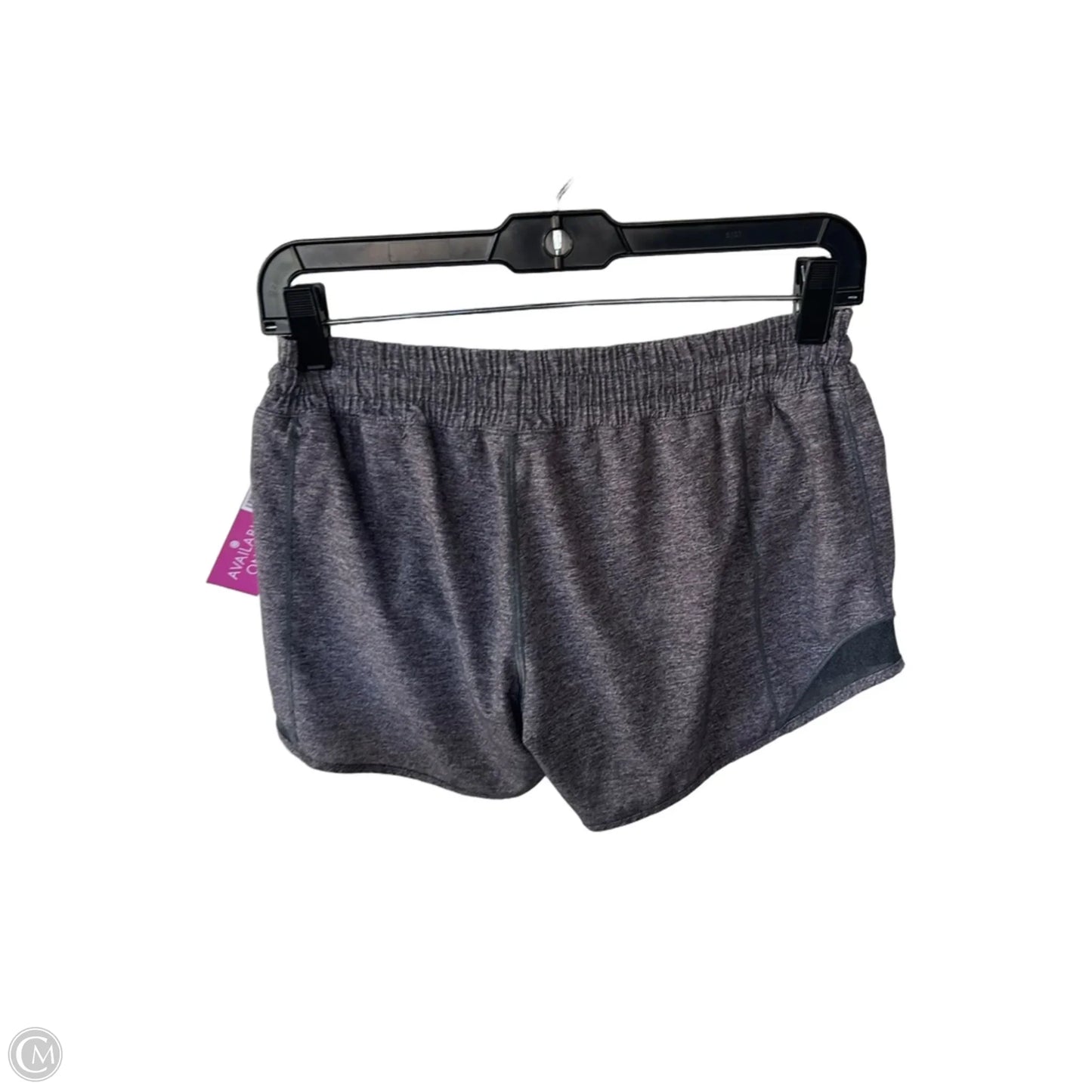 Athletic Shorts By Lululemon In Brown & Grey, Size: 4