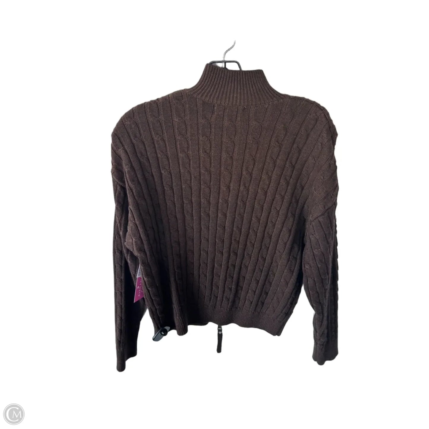 Sweater Cardigan By Cmb In Brown, Size: Xs