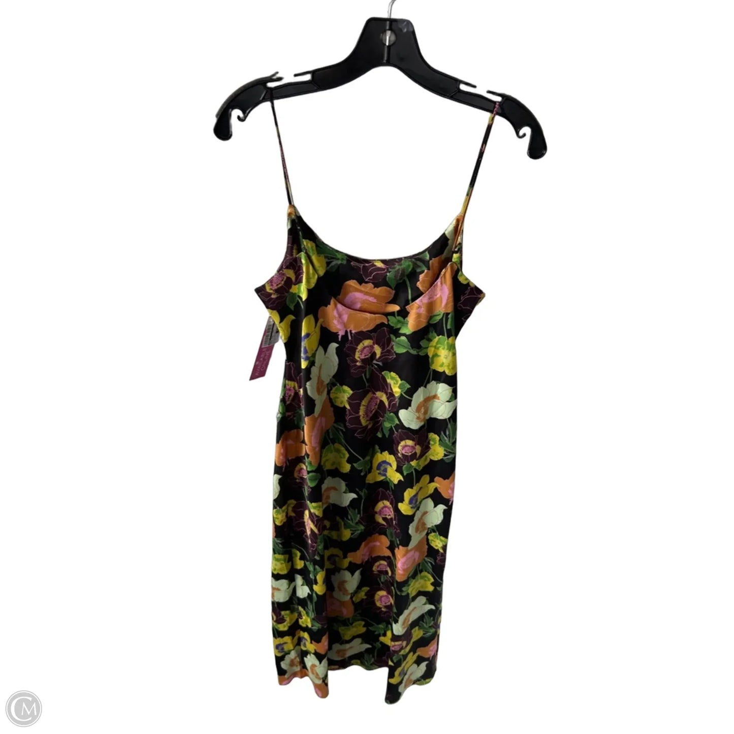 Dress Party Long By Asos In Black & Yellow, Size: M